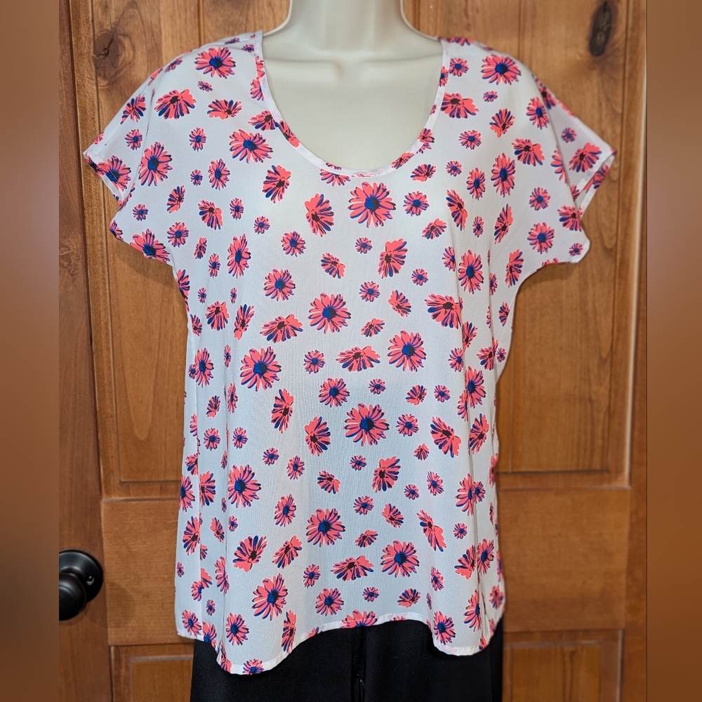 Fun & Flirt Floral Print Women's Top